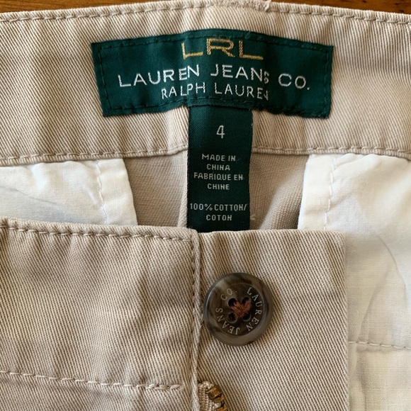 LRL Lauren Co. Ralph Lauren Women's Newbury Chino - Picture 4 of 6